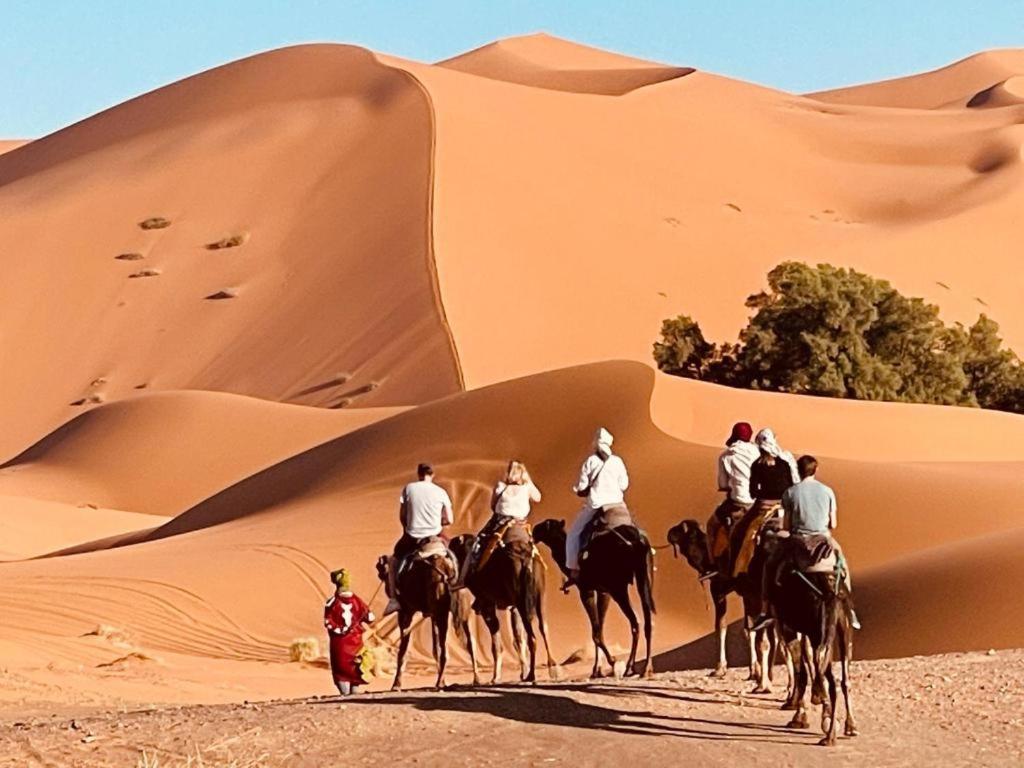 Camel Luxury Camp Bed and Breakfast Merzouga Exteriör bild